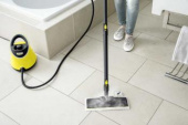 Пароочиститель напольный Karcher EasyFix SC 2 Deluxe 1500Вт желтый/черный от магазина РЭССИ