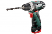 Дрель-шуруповерт Metabo PowerMaxx BS аккум. патрон:быстрозажимной (кейс в комплекте) (600984500) от магазина РЭССИ