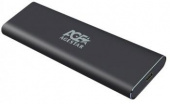 Внешний корпус SSD AgeStar 31UBNV1C NVMe USB3.1 алюминий серый M2 2280 B/M-key от магазина РЭССИ