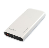 Внешний Аккумулятор FaisON PB-03 10000 mAh (20W, Type-C, MicroUSB, QC3.0, PD) Белый от магазина РЭССИ