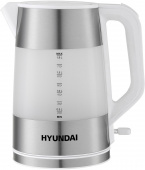 Чайник электрический Hyundai HYK-P4025 1.9л. 2200Вт белый (корпус: пластик) от магазина РЭССИ