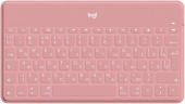 Клавиатура Logitech Keys-To-Go розовый USB беспроводная BT slim Multimedia от магазина РЭССИ