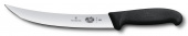 Нож кухонный Victorinox Fibrox (5.7203.20) стальной обвалочный лезв.200мм прямая заточка черный от магазина РЭССИ
