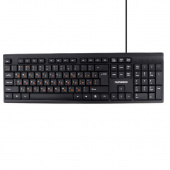 Клавиатура Гарнизон GK-130 USB черный 104 кл кабель 1.5м от магазина РЭССИ