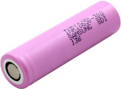 Аккумулятор Li-ion Samsung INR18650-30Q, 3.7 В, 3000 мАч, ток до 20А без защиты (96600) от магазина РЭССИ