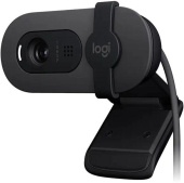 Камера Web Logitech HD Webcam Brio 100 Full графитовый 2Mpix (1920x1080) USB Type-C с микрофоном (960-001587) от магазина РЭССИ