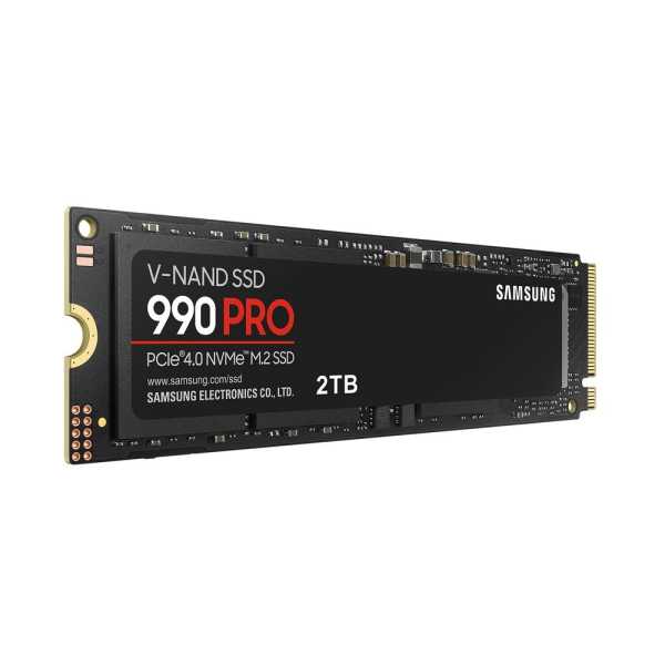 Накопитель SSD M.2 2280 2ТБ  990 PRO, PCIe 4.0 x4, NVMe, 3D NAND TLC, 7450/6900 Мб/с от магазина РЭССИ