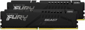Память DDR5 2x16Gb 4800MHz Kingston KF548C38BBK2-32 Fury Beast RTL Gaming PC5-38400 CL38 DIMM 288-pin 1.1В kit single rank с радиатором Ret от магазина РЭССИ