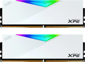 Память DDR5 2x32GB 6000MHz A-Data AX5U6000C3032G-DCLARWH XPG Lancer RGB RTL Gaming PC5-48000 CL30 DIMM 288-pin 1.35В kit dual rank с радиатором Ret от магазина РЭССИ