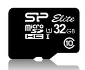 Флеш карта microSDHC 32GB Silicon Power SP032GBSTHBU1V10SP + adapter от магазина РЭССИ