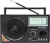 Радиоприемник портативный Supra ST-25U черный USB SD от магазина РЭССИ