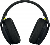 Наушники с микрофоном Logitech G435 Lightspeed черный/желтый мониторные BT/Radio оголовье (981-001052) от магазина РЭССИ