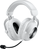 Наушники с микрофоном Logitech G Pro X 2 Lightspeed белый мониторные BT/Radio/3.5mm оголовье (981-001271) от магазина РЭССИ
