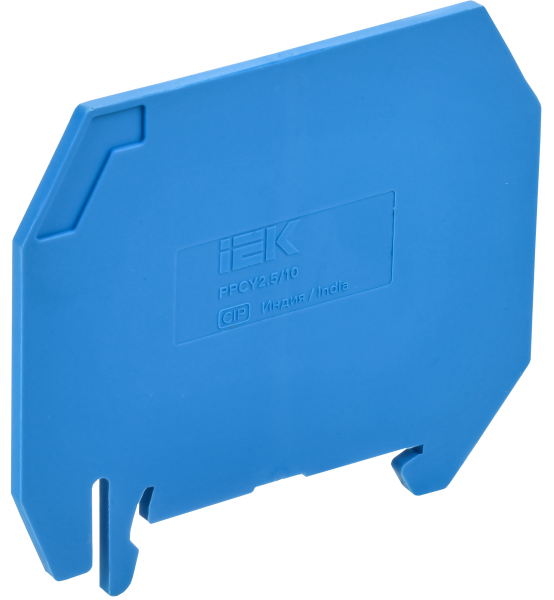 ARMAFIX Разделитель PPCY2.5/10BU для колодок клеммных CY2.5-CY10 синий IEK от магазина РЭССИ