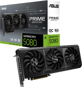 Видеокарта Asus PCI-E PRIME-RTX5080-O16G NVIDIA GeForce RTX 5080 16Gb 256bit GDDR7 2640/23000 HDMIx2 DPx3 HDCP Ret от магазина РЭССИ