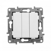 Выключатель Legrand Etika скрыт. 3кл. IP20 белый (упак.:1шт) (672213) от магазина РЭССИ