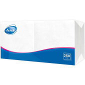 Салфетки бумажные 24x24 1слой 250листов Белый Лилия 951 от магазина РЭССИ