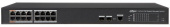 Коммутатор Dahua DH-PFS4218-16GT-240 16G 2SFP 14PoE+ 240W управляемый от магазина РЭССИ