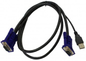 Кабель D-Link DKVM-CU/B1A 1.8м черный от магазина РЭССИ
