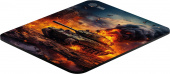 Коврик для мыши Cactus CS-MP-D04M Burning tank Средний рисунок 300x250x3мм от магазина РЭССИ