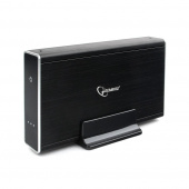 Внешний корпус 3.5" Gembird EE3-U3S-80 чёрный USB 3.0 SATA HDD/SSD алюминий сенсорная кнопка блок питания от магазина РЭССИ