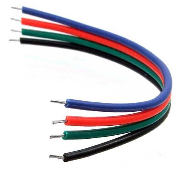 4x100mm PVC AWG22 BRGB от магазина РЭССИ