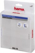 Конверт Hama на 1CD/DVD H-33809 прозрачный (упак.:50шт) от магазина РЭССИ