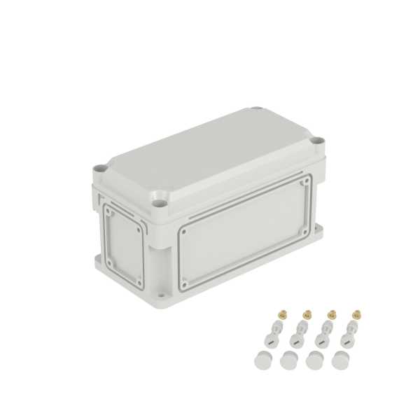 Корпус IP66/IP67, 300х150х160 мм, без МП, с фланцами, непрозрачная крышка H= 35 мм от магазина РЭССИ