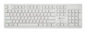 Клавиатура Оклик 505M белый USB slim от магазина РЭССИ