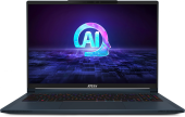 Ноутбук MSI Stealth 16 AI Studio A1VHG-061RU Core Ultra 9 185H 32Gb SSD2Tb NVIDIA GeForce RTX4080 12Gb 16" IPS UHD+ (3840x2400) Windows 11 Home dk.blue WiFi BT Cam (9S7-15F312-061) от магазина РЭССИ
