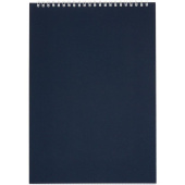 Блокнот Альт Офис А4 60 листов синий в клетку на спирали 200х290 мм 61352 от магазина РЭССИ