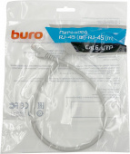 Патч-корд Buro UTP 4 пары cat6 CCA molded 0.5м серый RJ-45 (m)-RJ-45 (m) от магазина РЭССИ