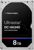Жесткий диск WD SATA-III 8TB WUS721208BLE604 Ultrastar DC HC340 512E (7200rpm) 256Mb 3.5" от магазина РЭССИ
