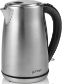 Чайник электрический Gorenje K17S 1.7л. 2000Вт нержавеющая сталь (корпус: металл) от магазина РЭССИ
