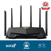 Маршрутизатор Asus TUF-AX6000 AX6000 2.5GE/USB3.0 компл.:устройство/крепления/адаптер черный (упак.:1шт) от магазина РЭССИ