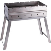 Мангал со складными ножками с 6 шампурами Forester толщина 2 мм 45x25 см в кейсе BC-783M от магазина РЭССИ