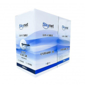 Кабель SkyNet Light UTP indoor 4x2x046 медный FLUKE TEST кат.5e однож. 305 м box серый