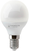 Лампа светодиодная Thomson TH-B2315 6Вт цок.:E14 шар 220B 6500K св.свеч.бел.хол. Globe (упак.:1шт) от магазина РЭССИ