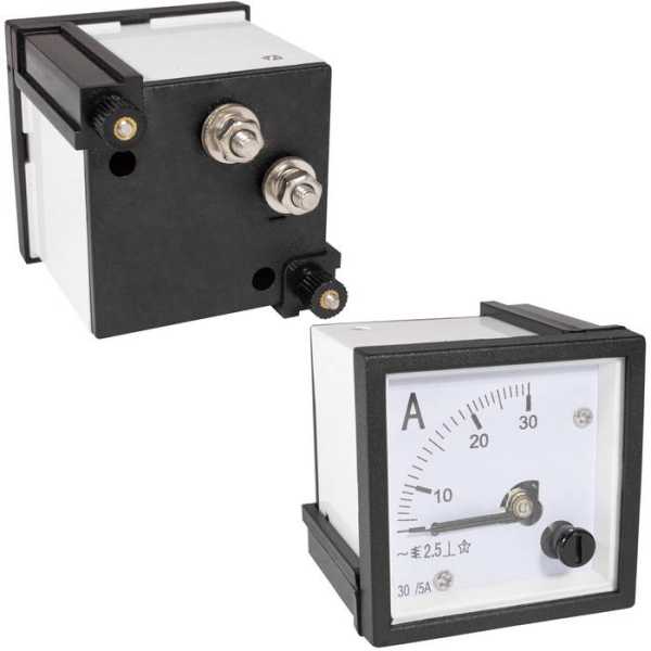 Амперметр 30/5А 50гц (48х48) от магазина РЭССИ