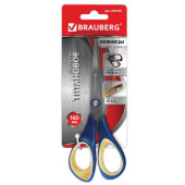 Ножницы BRAUBERG Heavy Duty 165 мм суперпрочные титановое покрытие 2-х сторонняя заточка 236789 от магазина РЭССИ