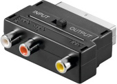 Переходники SK16 SCART - 3RCA 1,5м с переключателем от магазина РЭССИ