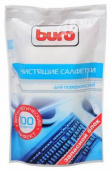 Салфетки Buro BU-Zsurface для поверхностей мягкая упаковка 100шт влажных от магазина РЭССИ