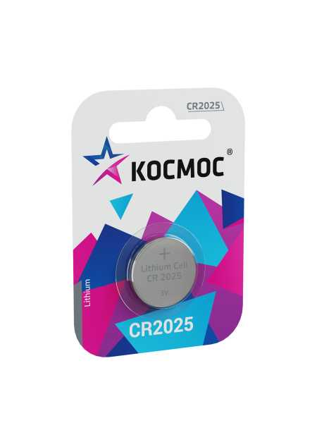 Батарейка CR2025 литиевая 3V блистер 1 шт от магазина РЭССИ