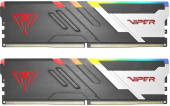 Память DDR5 2x32Gb 5600MHz Patriot PVVR564G560C40K Viper Venom RGB RTL Gaming PC5-44800 CL40 DIMM 288-pin 1.35В kit с радиатором Ret от магазина РЭССИ