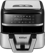 Аэрогриль Kitfort КТ-2247 2850Вт черный/серебристый от магазина РЭССИ