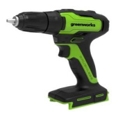 Аккумуляторная дрель-шуруповерт GreenWorks GD24DD35K2 3704007UA от магазина РЭССИ
