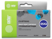 Картридж струйный Cactus CS-EPT0542 T0542 голубой (16.2мл) для Epson Stylus Photo R800/R1800 от магазина РЭССИ