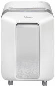 Шредер Fellowes PowerShred LX201 белый (секр.P-5) перекрестный 12лист. 22лтр. скрепки скобы пл.карты от магазина РЭССИ
