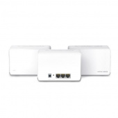 Бесшовный Mesh роутер Mercusys Halo H70X(3-pack) AX1800 10/100/1000BASE-TX компл.:устройство/крепления/адаптер белый (упак.:3шт) от магазина РЭССИ