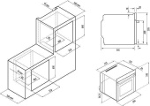 Духовой шкаф Электрический Krona ESSENZA 60 черный от магазина РЭССИ